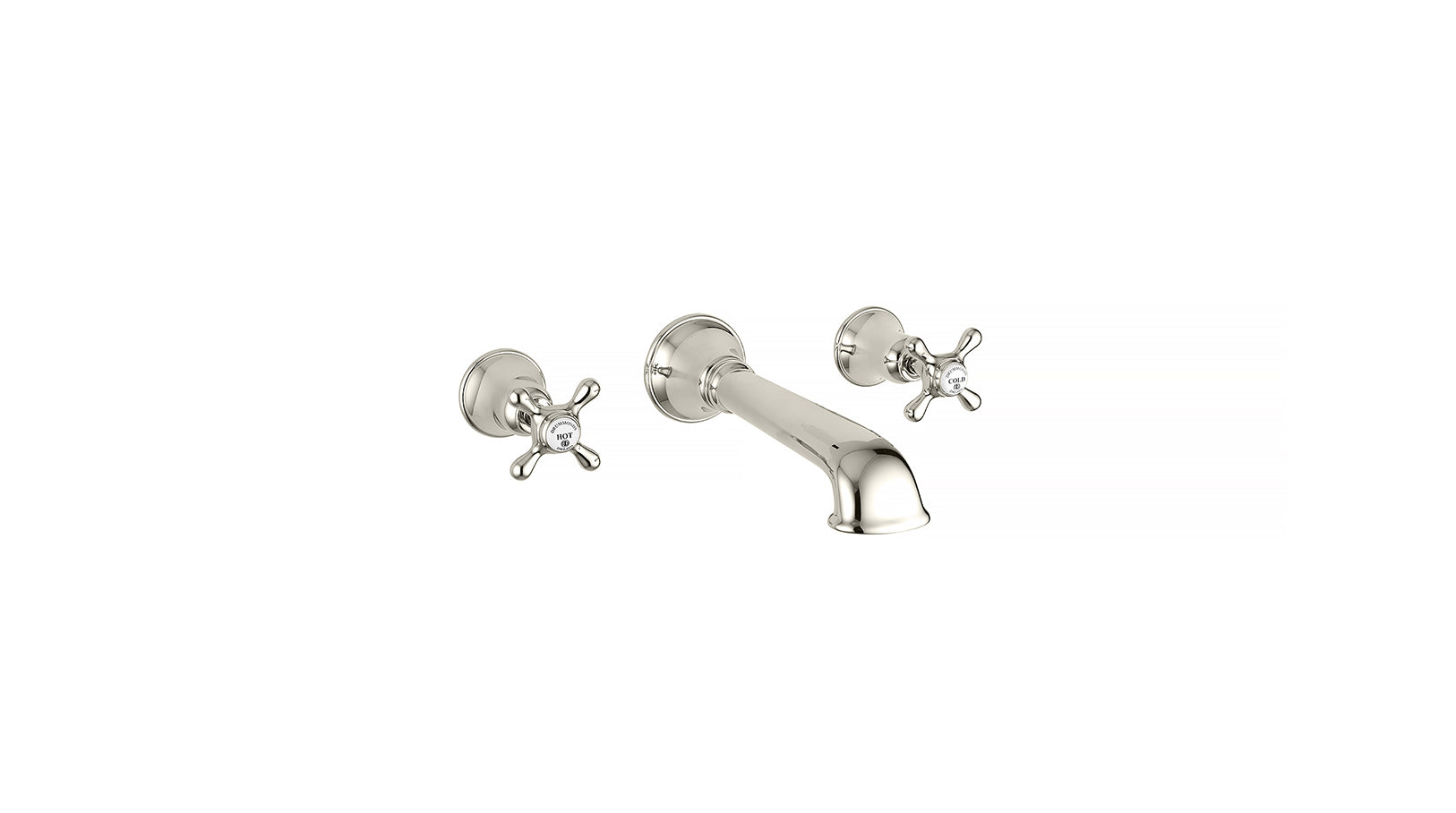 The Mull Wall Mounted 3-Hole Bath Mixer