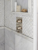 The Leawood Shower Plate Thermo & On/Off