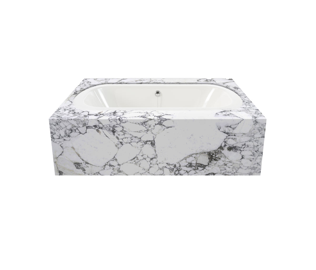 The Ness Large Undermounted Cast Iron Bath Tub