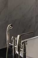 The Hudson X-Head Floor Standing Bath & Shower Mixer