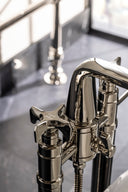 The Hudson X-Head Floor Standing Bath & Shower Mixer