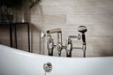 The Leawood Floor Standing Bath & Shower Mixer