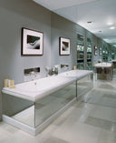 The Lomond overmounted cast iron bath tub