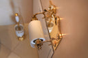 Loo Roll Holder With Backplate
