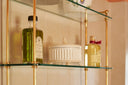 Triple Glass Shelf