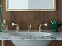 The Leawood Lever 3 Hole Basin Mixer