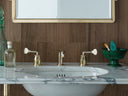The Leawood Lever 3 Hole Basin Mixer