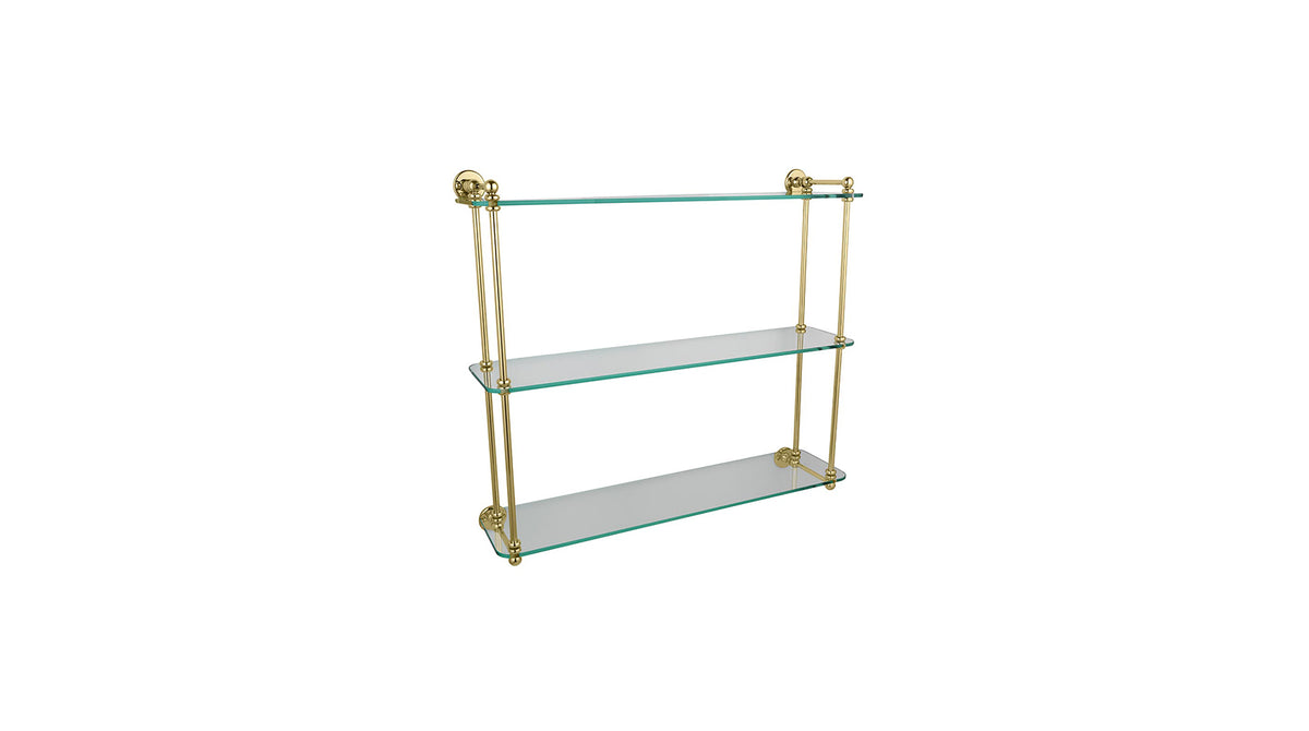 Triple Glass Shelf