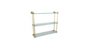 Triple Glass Shelf